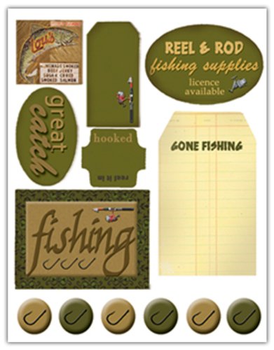 Robin'S Nest The Fishing Sticker