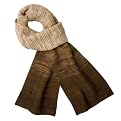 Men's Ombre Knit Scarf - Camel