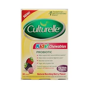 Culturelle Kids Chewables Tablets, 30 Count