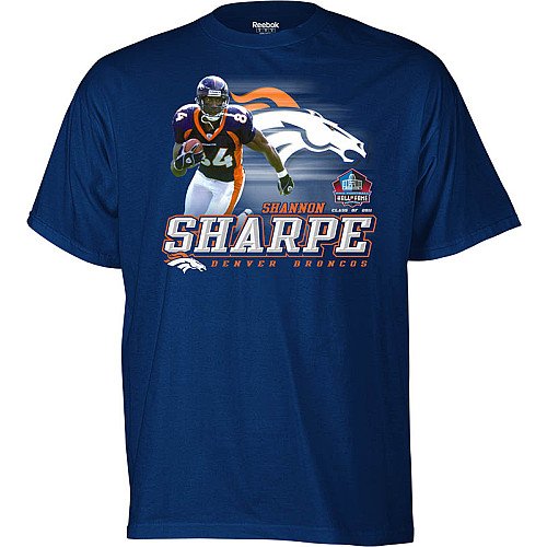 Denver Broncos Shannon Sharpe Hall of Fame Class of 2011 History Maker T-Shirt Extra Large