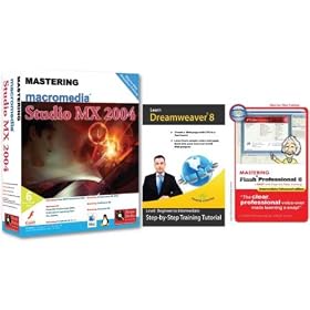 Macromedia Studio MX 2004 and 8 Training Bundle Pack - Special Value 8 CD Set - Great for Reference by 