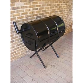 Charcoal Barbecue Full Drum Smoker Bbq