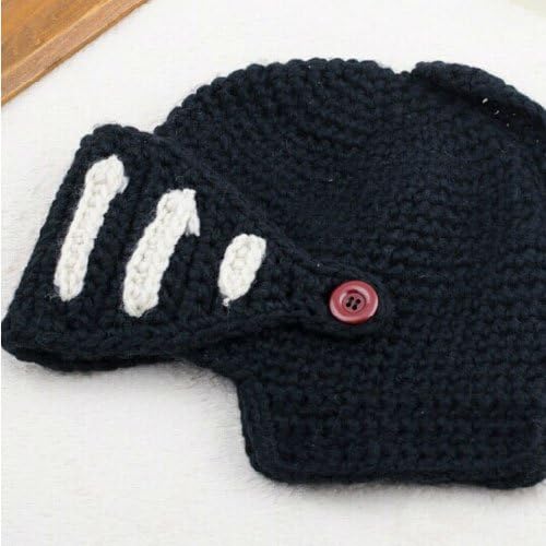 Keeneya® Winter & Autumn Unisex Knitting Thicken Roman Horseman Hat with a Face Mask Full Cover Cap Earmuffs for Camping, Skiing, Snowboarding