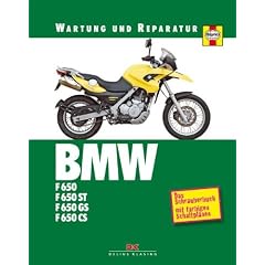 BMW F 650 / F 650 ST / F 650 GS / F 650 CS: Wartung und Reparatur