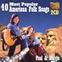 40 Most Popular American Folk Songs
