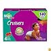 Pampers Cruisers, Size 4 (22-37 Lbs), Economy Plus Pack, 140 Cruisers