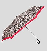 Floral Print Crook Umbrella