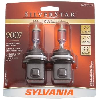 Set A Shopping Price Drop Alert For Sylvania 9007SU BP SilverStar Ultra High Performance Halogen Headlight - Pack of 2