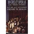 100 Great Operas And Their Stories: Act-By-Act Synopses