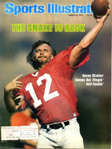 Sports Illustrated August 6 1979 Kenny Stabler/Oakland Raiders, Larry Pacifico/Power Lifter, To Paris With Glove/Softball