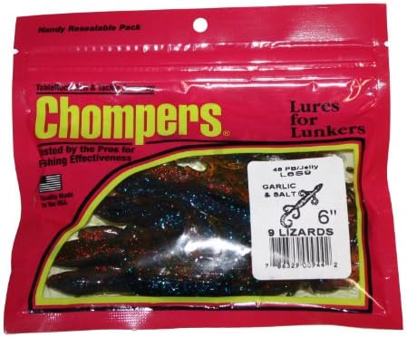 Table Rock L6S9-48 Peanut Butter and Jelly Lizard (Bag of 9), Brown, 6-Inch