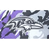 Baltimore Ravens Comcast Purple/White/Black/Gray Camouflage Bandana Handkerchief