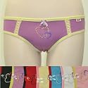 Women's Cotton Assorted Color Hearty Delight Bikini Style Panties 12-Pack (Wholesale Pricing)