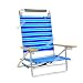 5 pos. Low Seat / LayFlat Aluminum Beach Chair