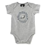 Philadelphia Eagles Short Sleeve Heather Bodysuit , Size 24 Months