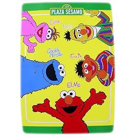 Elmo de Rue de s�same - Grand 6 pi x 4 TAPIS DE SECTEUR de pi - le Plancher de Pi�ce de Gosses Accentue