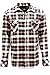Cavalini Mens Plaid Brushed Flannel Shirt