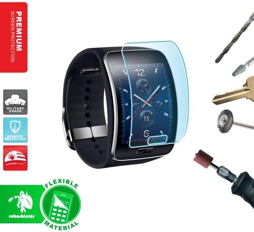 Samsung Gear S Smartwatch - Roboshields Military Premium Screen Protector