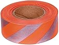 Allen 46 Flagging Tape, Reflective Orange, 1-In. x 150-Ft.