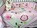13 Piece Ladybug Party Baby Nursery Crib Bedding Set