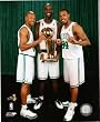 Allen Garnett Pierce w/NBA Trophy Celtics 8x10 Photo