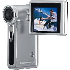 Rollei Movieline P3 Camcorder (SD Karte, 8-fach digital Zoom, 6,1 cm (2,4 Zoll) Display, HDMI Kabel) silber/schwarz