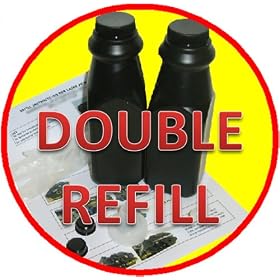 Samsung ML-1610 ML1610 ML-2010 ML2010 ML-2010R ML-1610D2 ML-2010D3 Black Laser Toner Cartridge Refill Kit: Contains two bottles of toner. Thats enough toner to refill your cartridge twice