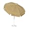 Patio Umbrella 7.5' - Brown Stripe