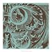 Azure Acanthus II - Vision studio Art Print Poster 17 x 17