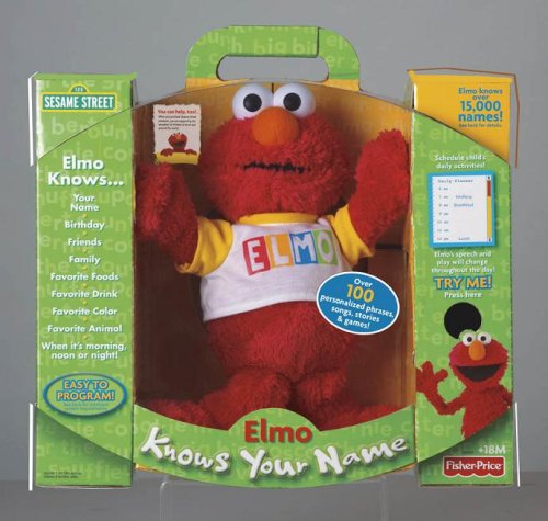 Plush Elmo Knows Your Name