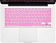Kuzy - ROSE PINK Keyboard Cover Silicone Skin for MacBook Pro 13" 15" 17" (with or w/out Retina Display) iMac and MacBook Air 13" - Rose Pink