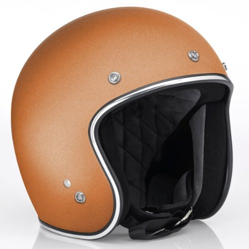 XL Flat Copper Hustler DOT-Approved Helmet By Biltwell, Inc On Sale