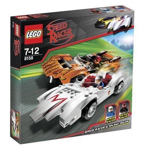 Childrens Toyshop  Toys : LEGO Speed Racer 8158: Speed Racer & Snake Oiler