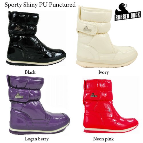 RUBBER DUCK Sporty Shiny PU Punctured (ラバーダック スポーティー シャイニー ブーツ )