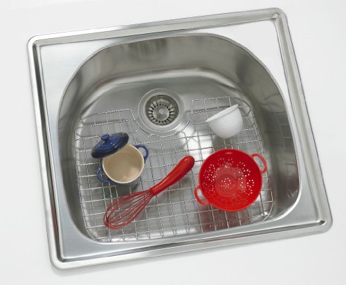 Better Houseware Stainless Steel D-Shape Sink ProtectorB005G48RZK 