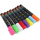AGPtek&reg;Fluorescent Marker Pen 8 Colors/set for LED Writing Menu Board