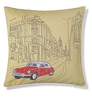 Car Print Cushion