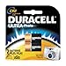 Duracell DLCR2B2PK Ultra Photo Lithium/Manganese Dioxide Battery, CR2 Size, 3V (Case of 6 Cards, 2 Unit per Card)