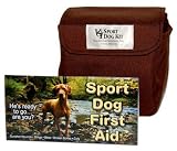Sport Dog First Aid Kit Heavy Duty Classic Brown Travel Bag