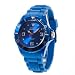 Produkt-Bild: DeTomaso Trend Unisex-Armbanduhr Colorato 44 mm L Blue Analog Silikon DT2012-D