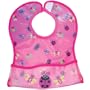 Sassy Clean Cuisine Pocketed Feeding Bib, Girl