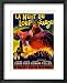 La Nuit Du Loup Garou Framed Framed Art Poster Print, 18x22 Image
