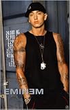 Eminem - Music Poster (Black Muscle Shirt / Tank Top) (Size: 22