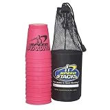 Speed Stacks Competition Cups Pink with Pink Bag
