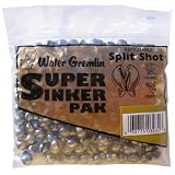 Water Gremlin Removable Split Shot Super Sinker Pak Size: 3 (SPSS-3)