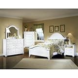 Cottage Snow White Panel Bedroom Set by Vaughan-Bassett