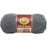 Lion Brand Yarn 620-152 Wool-Ease Yarn, Oxford Grey