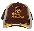 Nascar UPS Racing Hat Cap - Brown / Yellow