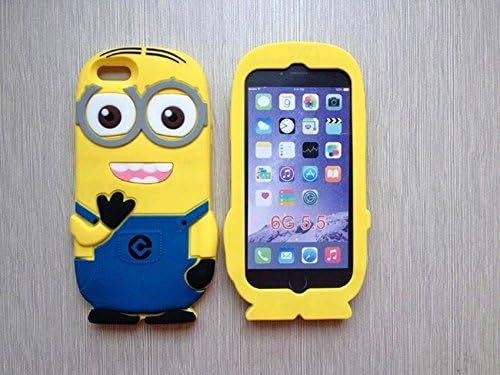 Ipod Touch Skin Despicable Me 2 Minion Silicone Case Cover For Ipod Touch 4 or 5 (Ipod 4 Double Eye Dark Blue)
