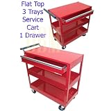 Buy 3 Trays Flat Top Utility Service Cart Mig Tig Weld